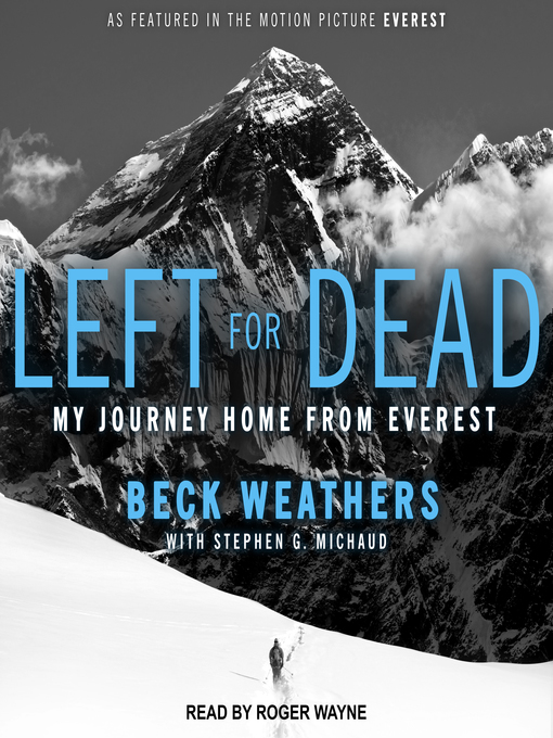 Title details for Left for Dead by Beck Weathers - Wait list